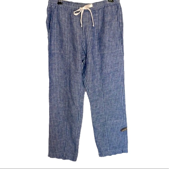 Roots Chambray Stripe Beach Pants - Picture 1 of 7